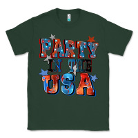 Sports Green Party in the usa 4th of july Classic Tee - CowGirlArtShop