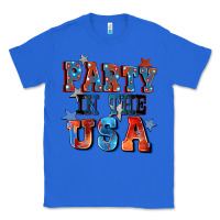 True Royal Party in the usa 4th of july Classic Tee - CowGirlArtShop