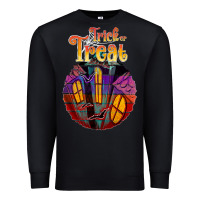 Black trick treat black Premium Sweatshirt - JahusDesignShop