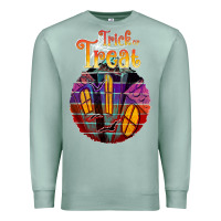 Seafoam trick treat black Premium Sweatshirt - JahusDesignShop