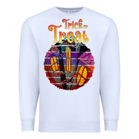 White trick treat black Premium Sweatshirt - JahusDesignShop