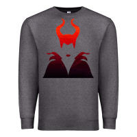 Charcoal Heather maleficent Premium Sweatshirt - artisFamous