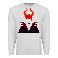 Dove Grey maleficent Premium Sweatshirt - artisFamous