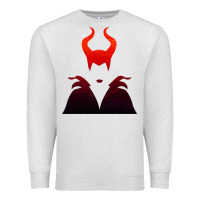 Oatmeal Heather maleficent Premium Sweatshirt - artisFamous