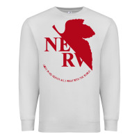 Dove Grey nerv  evangelion Premium Sweatshirt - artisFamous