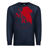 Navy nerv  evangelion Premium Sweatshirt - artisFamous