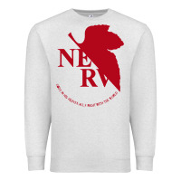 Oatmeal Heather nerv  evangelion Premium Sweatshirt - artisFamous