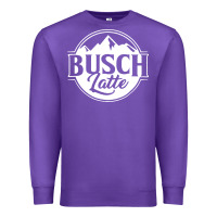 Purple vintage busch light Premium Sweatshirt - artisFamous