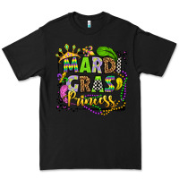 Black mardi gras princess Premium Tee - OliviaCreatesArt