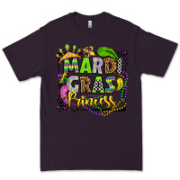 Plum mardi gras princess Premium Tee - OliviaCreatesArt