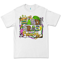 White mardi gras princess Premium Tee - OliviaCreatesArt