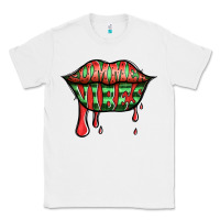 White summer vibes watermelon lips Classic Tee - Jasminsmagicworld