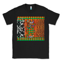 Black love autism awareness leopard cowhide Classic Tee - Artiststas