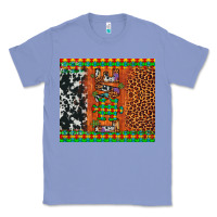 Colony Blue love autism awareness leopard cowhide Classic Tee - Artiststas