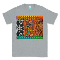 Heather Grey love autism awareness leopard cowhide Classic Tee - Artiststas