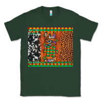 Sports Green love autism awareness leopard cowhide Classic Tee - Artiststas