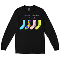 Black Titi Pretty Art Being Different Is Cool Long Sleeve Tee - CowhideDigitalArt