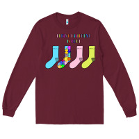 Burgundy Titi Pretty Art Being Different Is Cool Long Sleeve Tee - CowhideDigitalArt