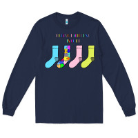 Navy Titi Pretty Art Being Different Is Cool Long Sleeve Tee - CowhideDigitalArt