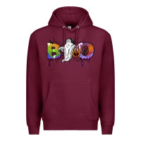 Burgundy Boo Premium Hoodie - SublimationCraftShop