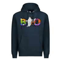Navy Boo Premium Hoodie - SublimationCraftShop