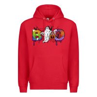 Red Boo Premium Hoodie - SublimationCraftShop