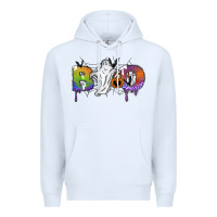 White Boo Premium Hoodie - SublimationCraftShop