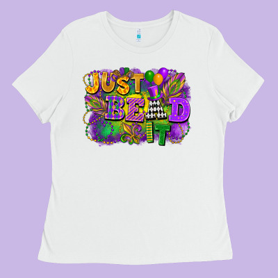 Just Bead It Ladies Tee Designed By Fadigitalartstudio