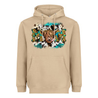 Mushroom highland cow mom Heavyweight Hoodie - JahusDesignShop