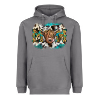 Storm highland cow mom Heavyweight Hoodie - JahusDesignShop