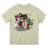 Mossy ho ho ho snowman gnome Heavy Core Tee - CowGirlArtShop