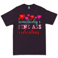 Plum somebody's fine ass valentine Premium Tee - OliviaCreatesArt