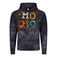 Cloud Black Fall Autumn Leopard Momo Vintage Hoodie - LillyAllenDesigns