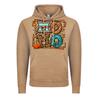 Vintage Coffee Fall Autumn Leopard Momo Vintage Hoodie - LillyAllenDesigns