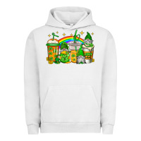 Pigment Lunar Rock st patricks day gnomes coffee cups Urban Hoodie - Jasminsmagicworld