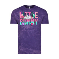 Cloud Purple Little Bunny Easter Vintage Tee - BundleAndBundleShop