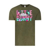 Vintage Olive Little Bunny Easter Vintage Tee - BundleAndBundleShop