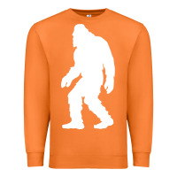 Carrot bigfoot walking silhouette Premium Sweatshirt - artisFamous