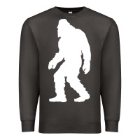 Smoke bigfoot walking silhouette Premium Sweatshirt - artisFamous