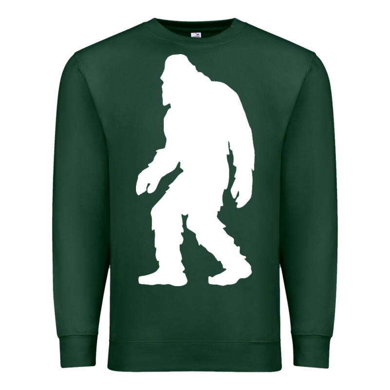 Bigfoot Walking Silhouette Premium Sweatshirt by artisFamous | Teevron