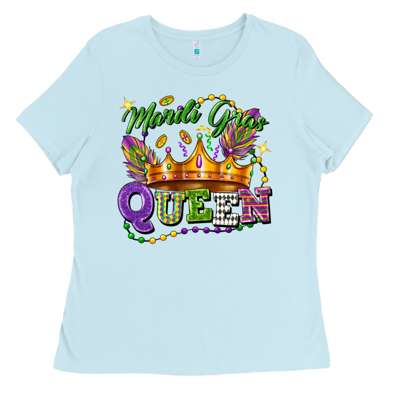 Mardi Gras Queen Ladies Tee by FaDigitalArtStudio | Teevron
