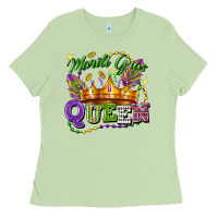 Matcha mardi gras queen Ladies Tee - FaDigitalArtStudio