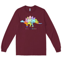 Burgundy Titi Pretty Art Love And Accept Long Sleeve Tee - CowhideDigitalArt