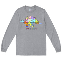 Heather Grey Titi Pretty Art Love And Accept Long Sleeve Tee - CowhideDigitalArt