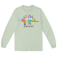Matcha Titi Pretty Art Love And Accept Long Sleeve Tee - CowhideDigitalArt
