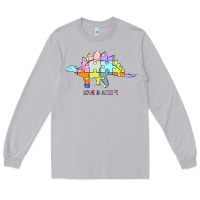 Moon Dust Titi Pretty Art Love And Accept Long Sleeve Tee - CowhideDigitalArt
