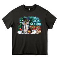 Asphalt its freezin season Heavy Core Tee - CowGirlArtShop