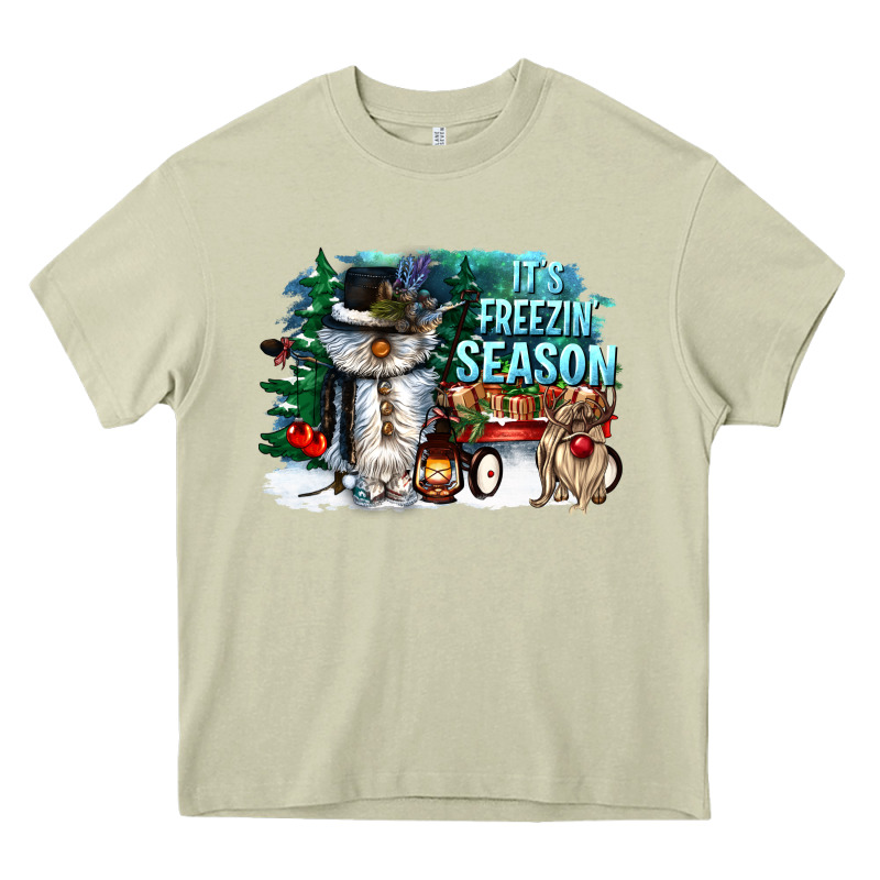 Its Freezin Season Heavy Core Tee by CowGirlArtShop | Teevron