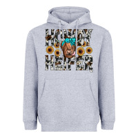 Heather Grey howdy heıfer Heavyweight Hoodie - JahusDesignShop