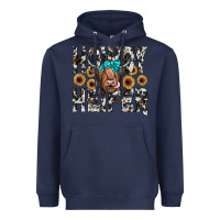 Navy howdy heıfer Heavyweight Hoodie - JahusDesignShop